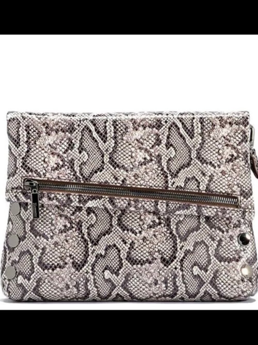 HAMMITT VIP MEDIUM SNAKE GUNMETAL - Picture 3 of 15